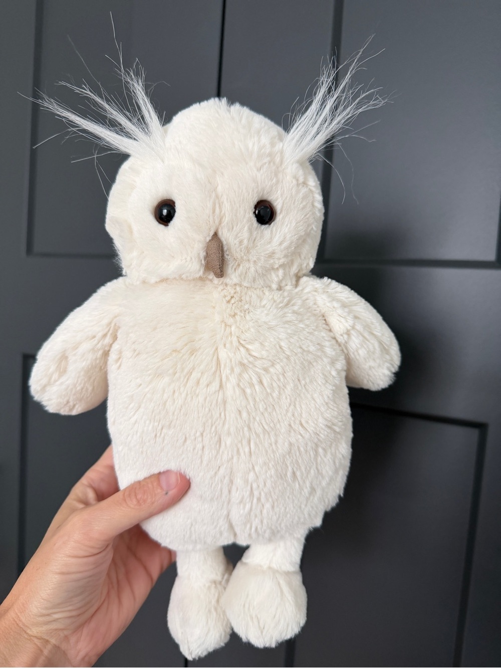 Rare Jellycat Retired Bashful Owl Medium Plush